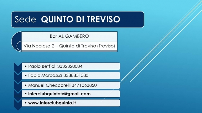  - Inter Club Quinto di Treviso